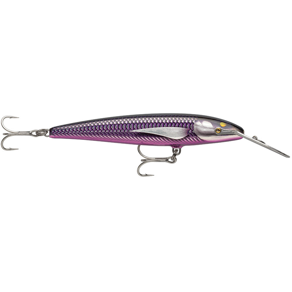 Rapala Countdown Magnum Elite 185 Fishing Lure, 7", Armored Purple Mackerel