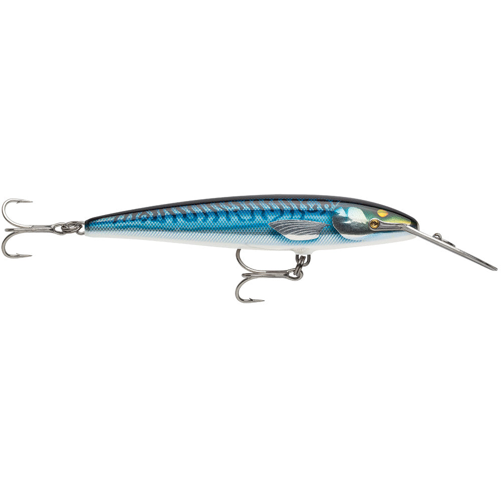 Rapala CDMAGE185AMSM CountDown Magnum Elite 185, 7" Armored Silver Mackerel