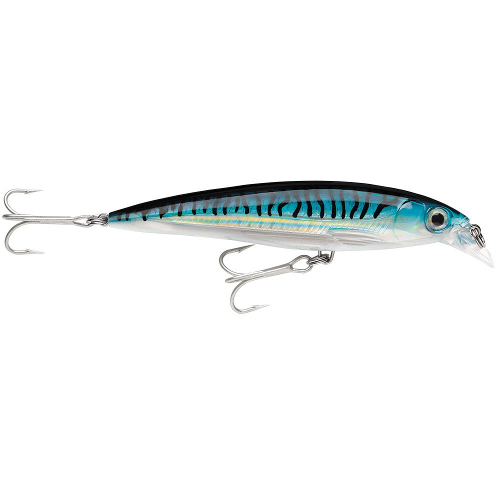 Rapala X-Rap Saltwater 5-1/2" Suspending Lure, Silver Blue Mackerel