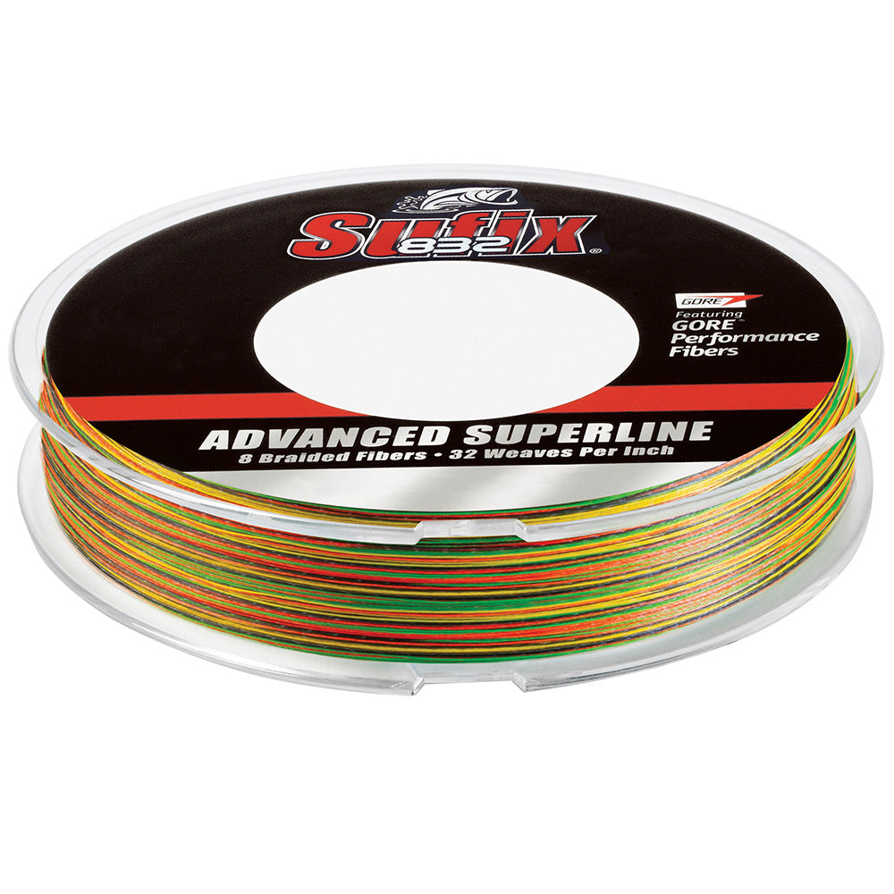 Sufix 832 Advanced Superline Braid, 40lb, Fire Tiger, 300yds – Superior Strength