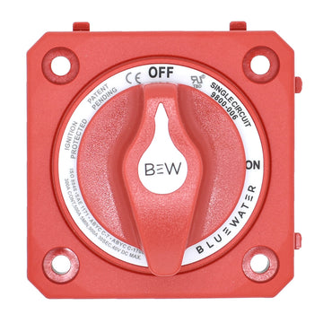 Bluewater On/Off Battery Switch, Panel Mount – 300A, 40VDC