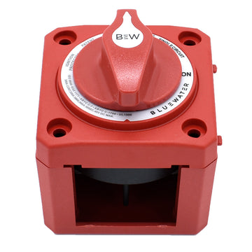 Bluewater ON-OFF Marine Battery Switch, 300A Continuous, Surface Mount