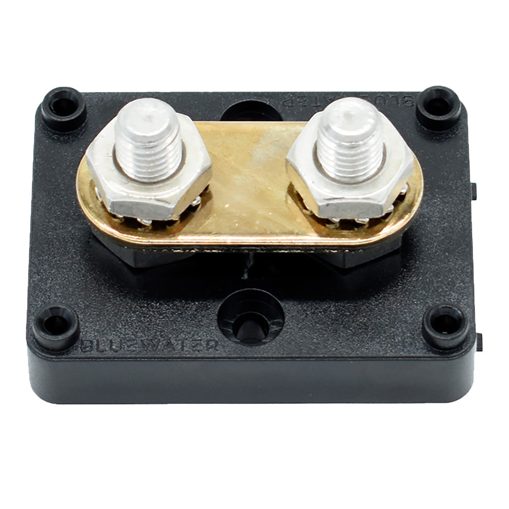 Bluewater 3/8" Dual Stud Copper Busbar Link, 200A/48V DC