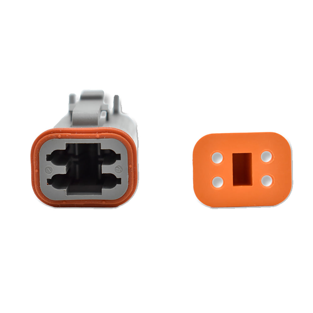 Bluewater DT06-4S 4-Position Female Deutsch Connector with Wedge Lock