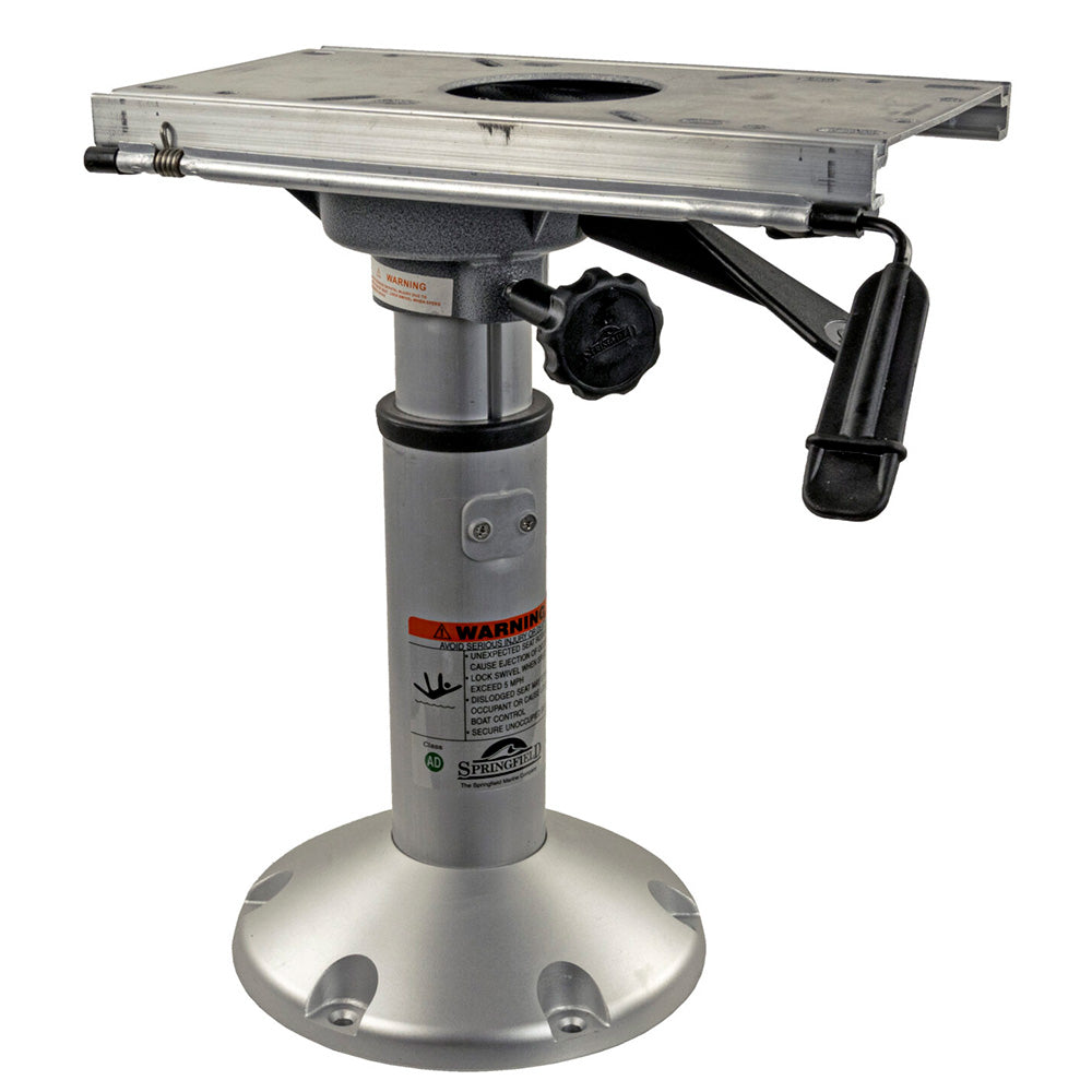 Springfield Marine Mainstay 2-3/8" Adjustable Pedestal Package, 14.5"-20.5" H