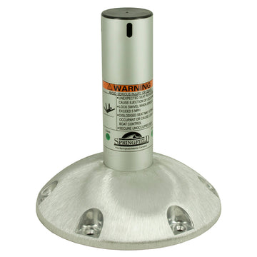 Springfield Marine Explorer Fixed-Height Pedestal, 2-3/8" Diameter, 9" Base