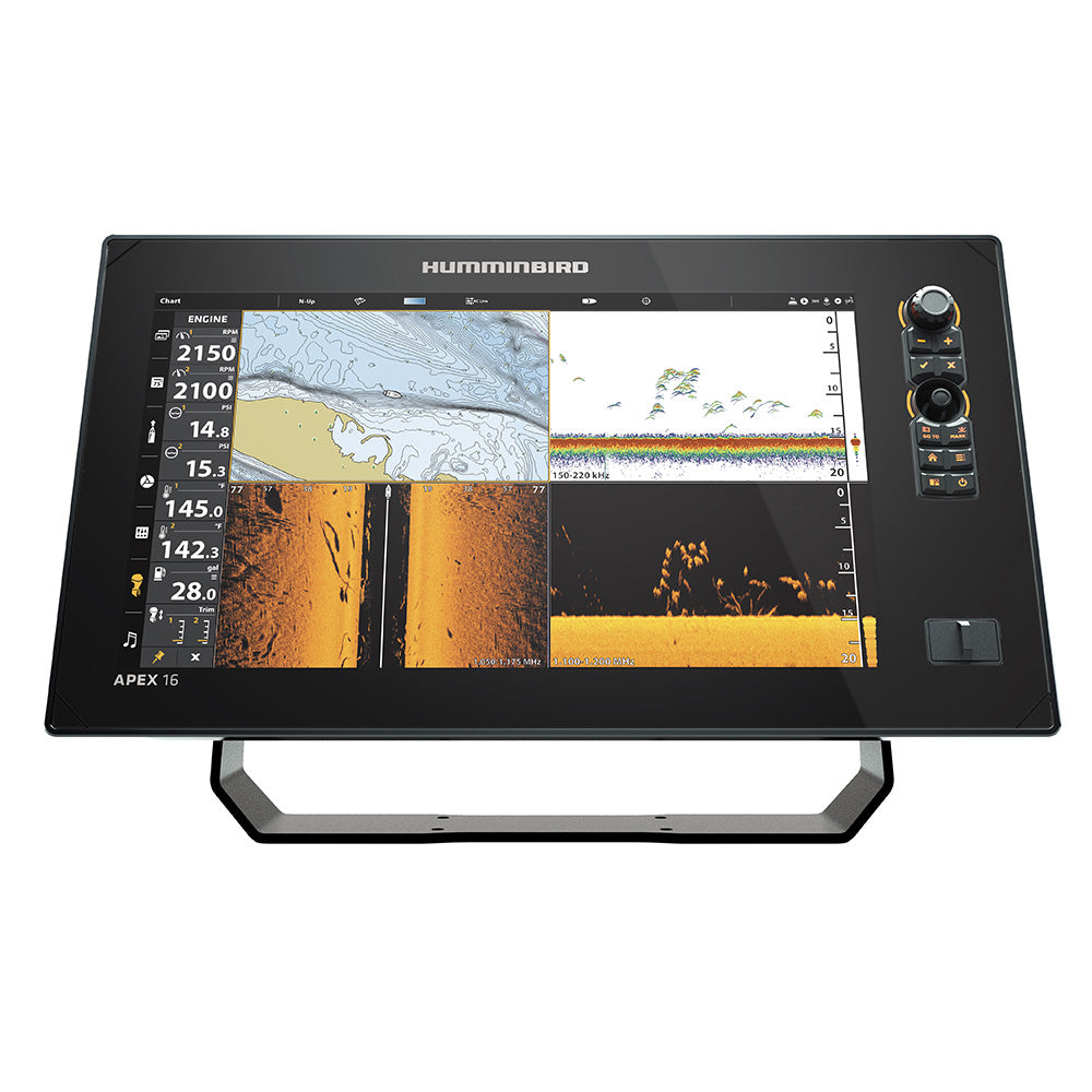 Humminbird APEX 16 VX MSI+ Chartplotter/Fishfinder w/ Transducer