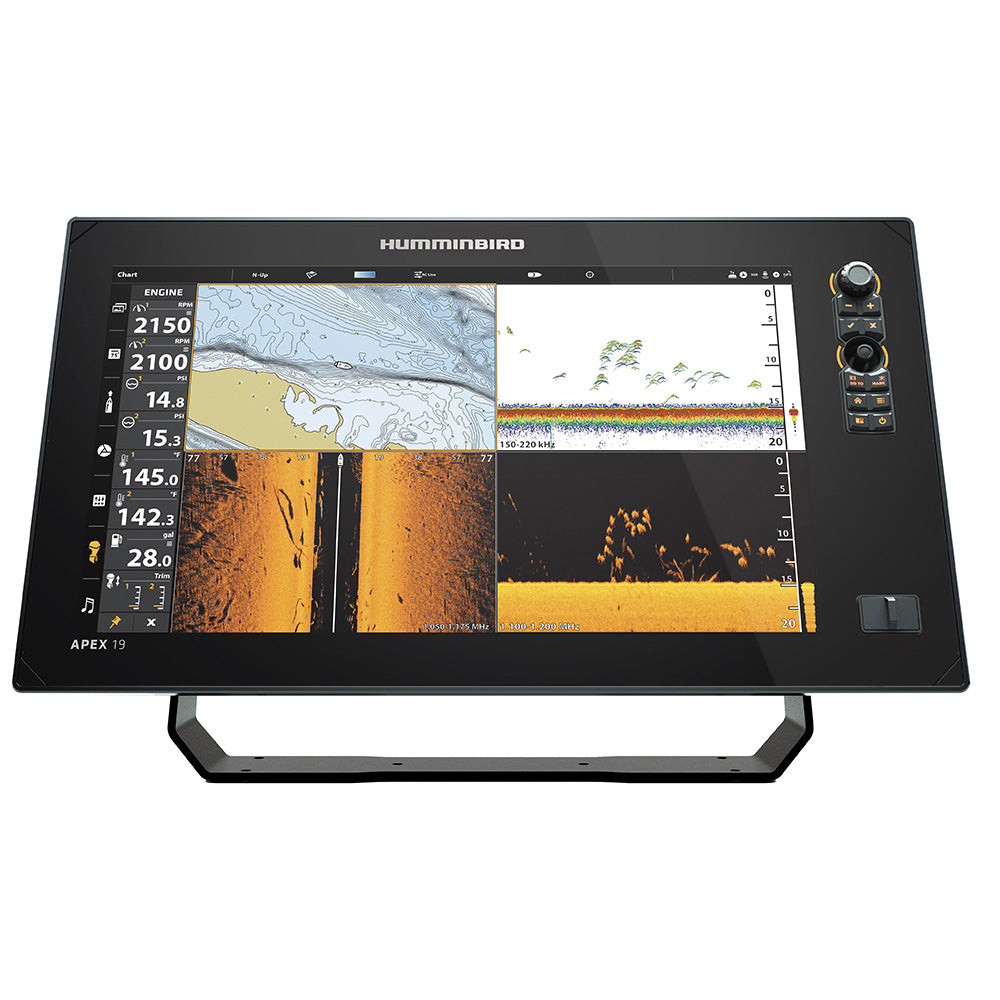 Humminbird APEX 19 VX MSI+ Chartplotter/Fishfinder, No Transducer
