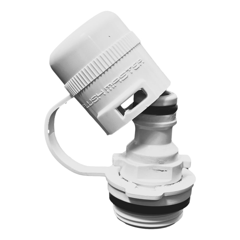Flushmaster Flush Port Quick Connect for Suzuki Outboards (White)
