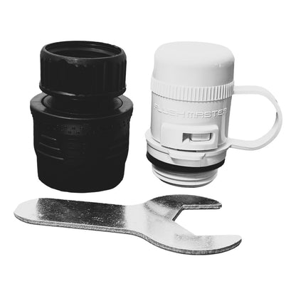 Flushmaster Flush Port Quick Connect for Suzuki Outboards (White)