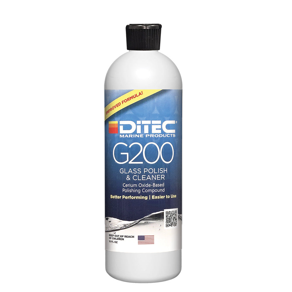 DiTEC Marine G200 Glass Polishing Compound, 16oz – Cerium Oxide Formula