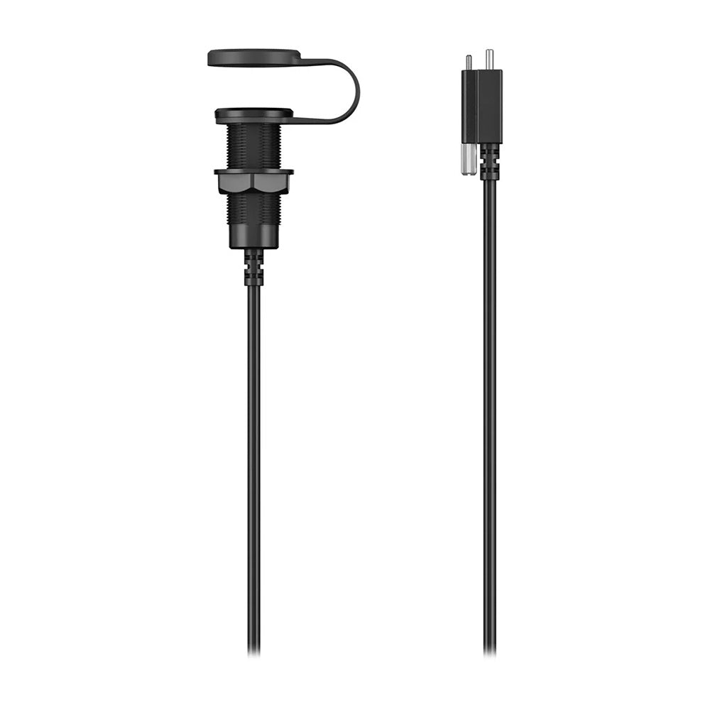Fusion Flush Mount USB-C Port with 6.5 ft Extension Cable, IPX7 Rated
