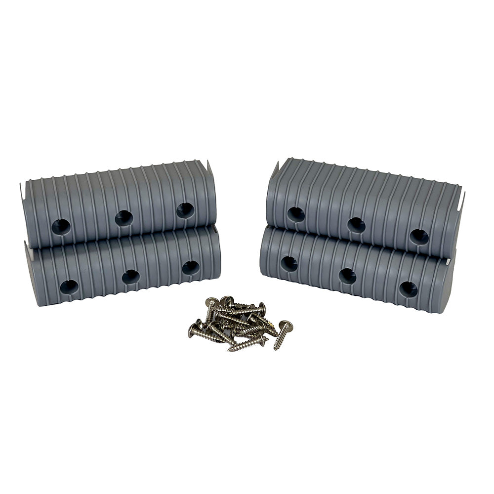 Caliber BunkWrap End Cap Kit for 2x6" Bunks with Stainless Steel Hardware