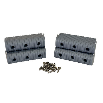 Caliber BunkWrap End Cap Kit for 2x6" Bunks with Stainless Steel Hardware