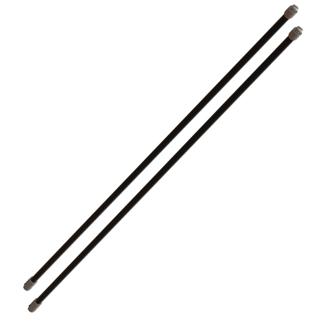 TACO Marine J-Lock Sunshade System, 48 in. Poles with Carry Bag