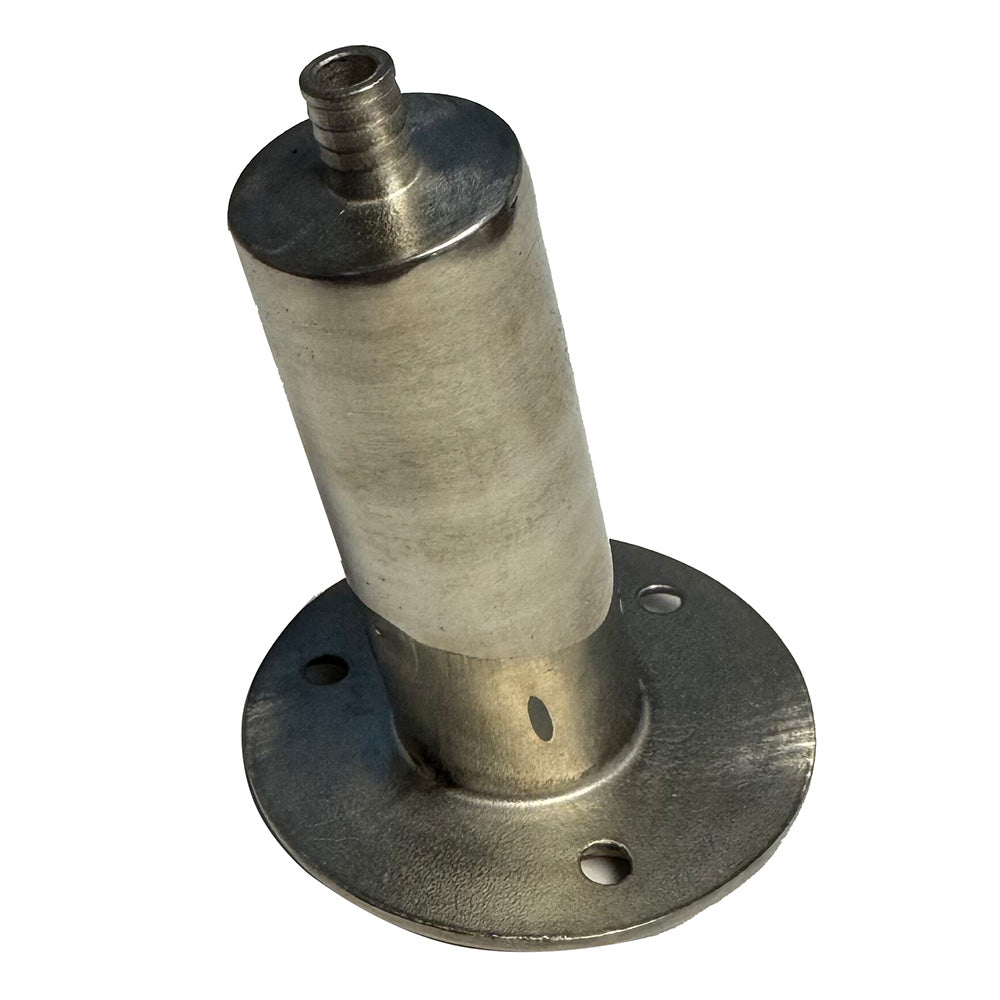 TACO Marine Stainless Steel Twist Lock Base for J-Lock Sunshade, 15-Degree