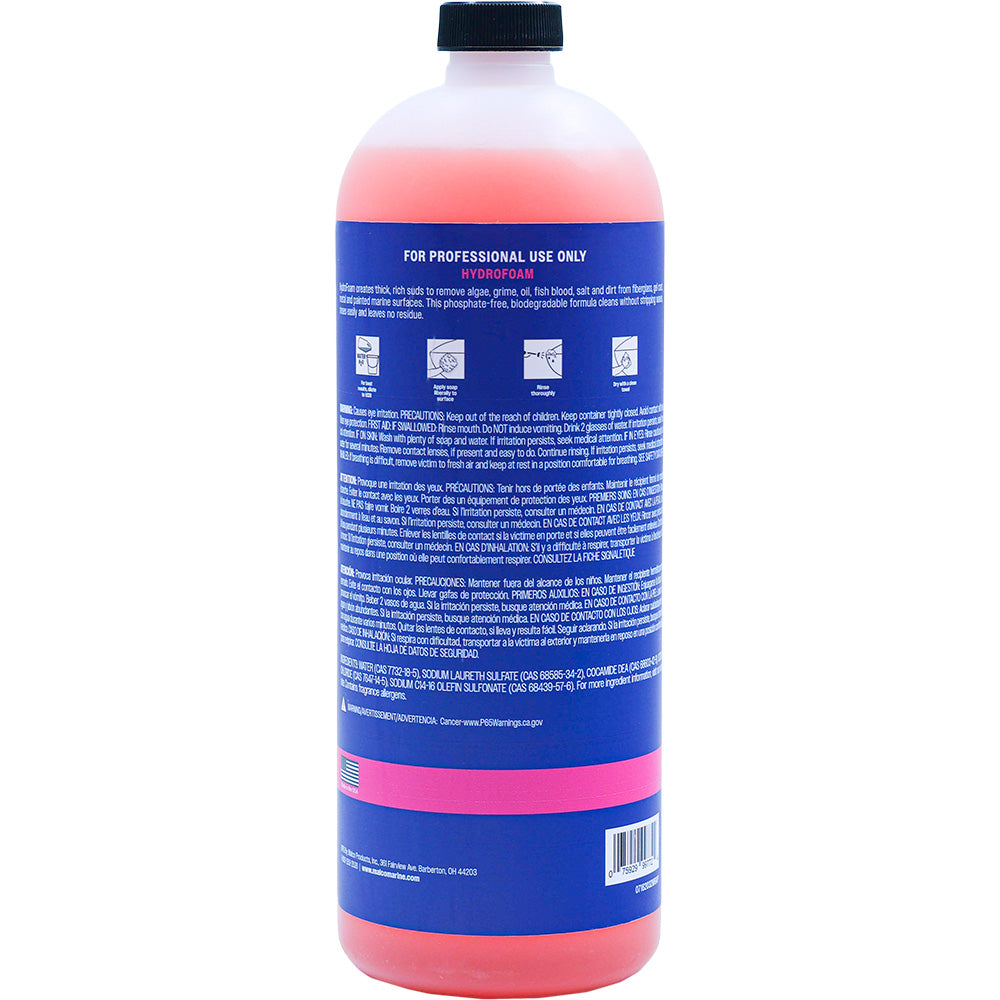 Malco HydroFoam Boat Wash, 32oz – Phosphate-Free & Biodegradable
