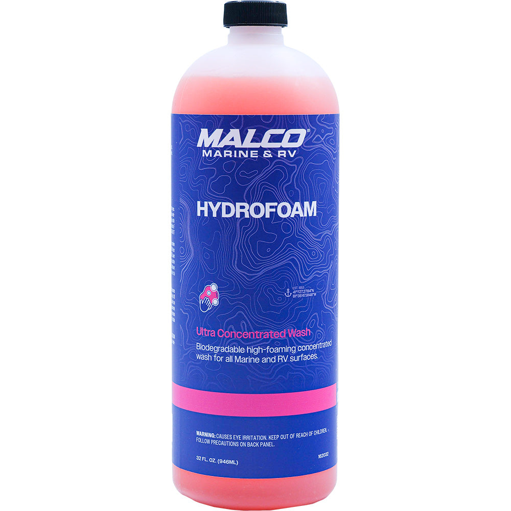 Malco HydroFoam Boat Wash, 32oz – Phosphate-Free & Biodegradable