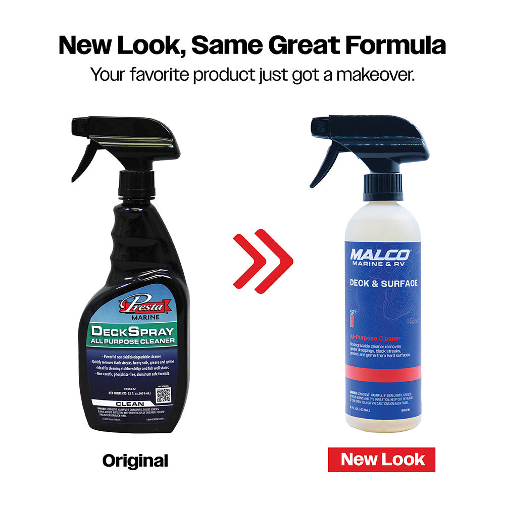 Malco Deck & Surface Spray All Purpose Cleaner, 16oz Concentrate