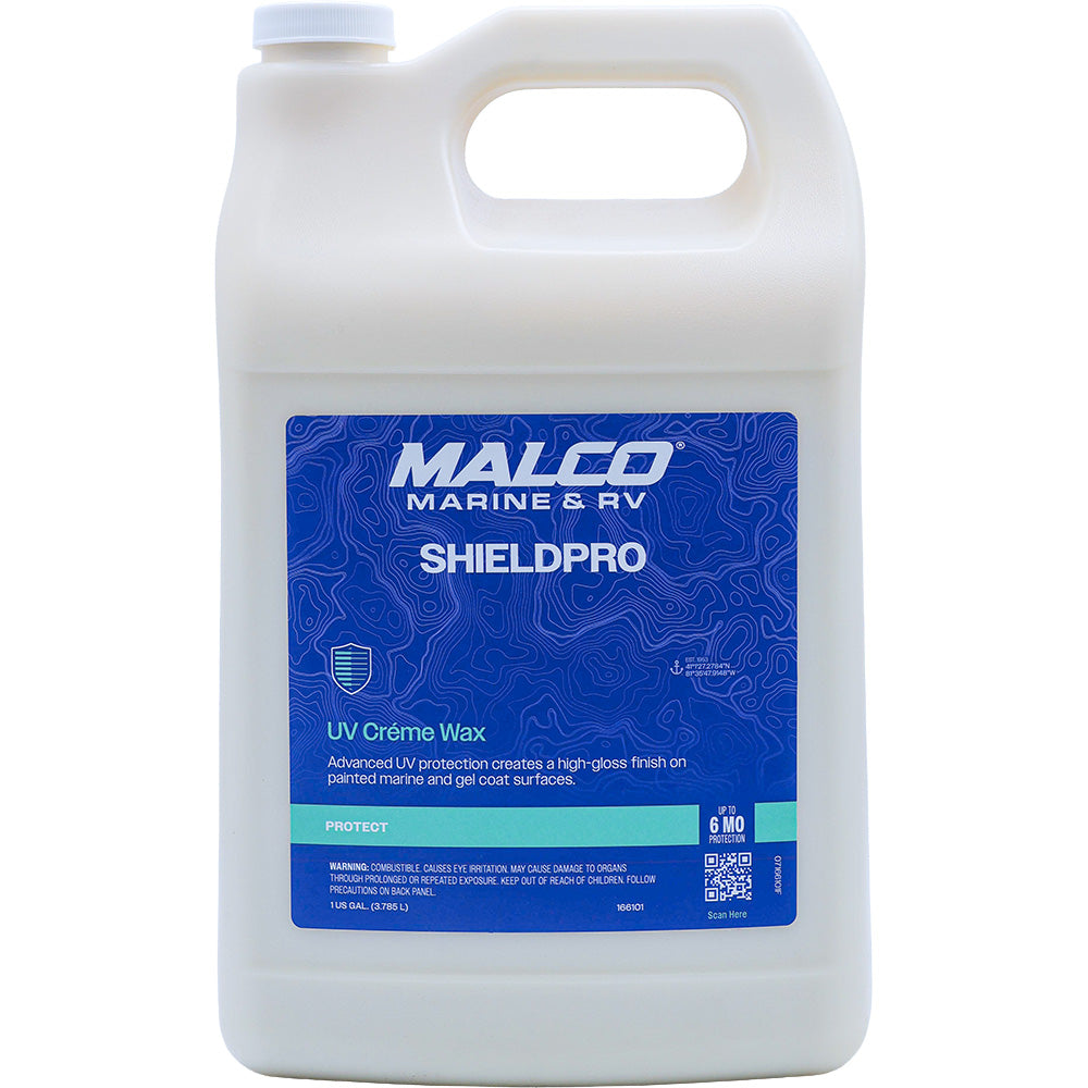 Malco ShieldPro UV Crème Wax, 1 Gallon – Long-Lasting Marine Protection