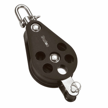 Barton Marine Size 5 54mm Single Swivel & Becket Pulley Block