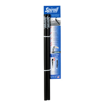 Spiroll Chafe Guard, Black Pair for Lines up to 5/8" Diameter - Made in USA