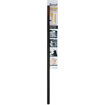 Spiroll Rope Protector, 24" Black – Made in USA, for 1/2"+ Ropes