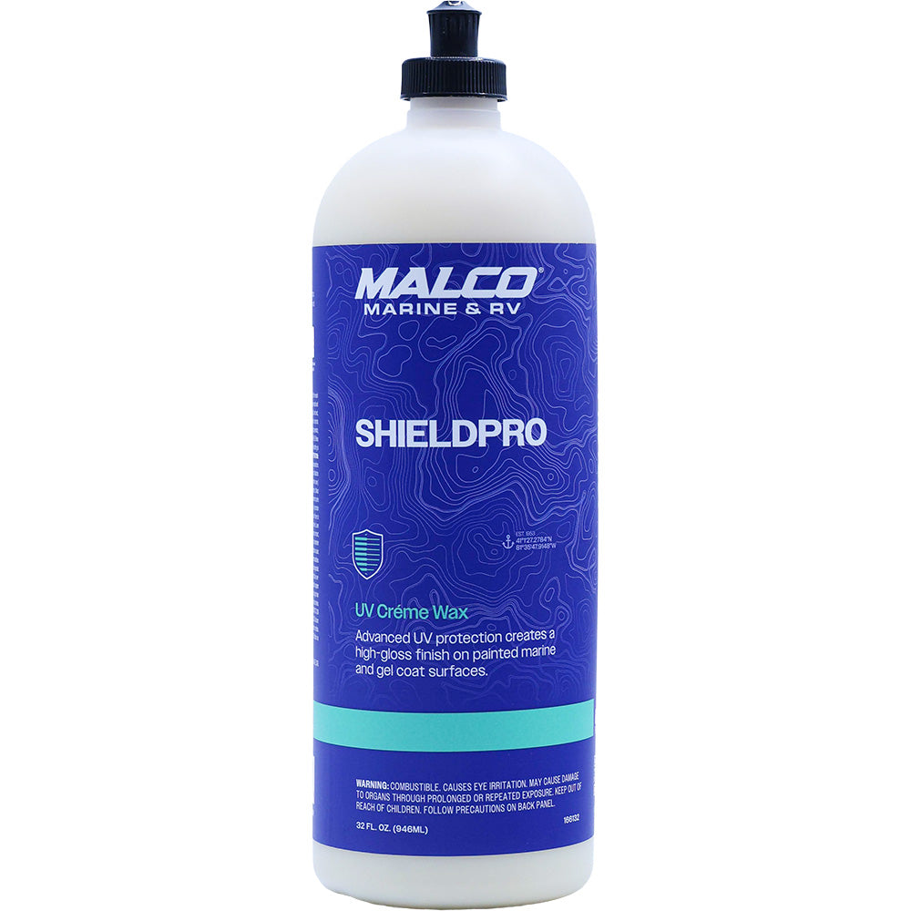 Malco Marine ShieldPro UV Crème Wax, 32oz – Up to 6 Months Protection