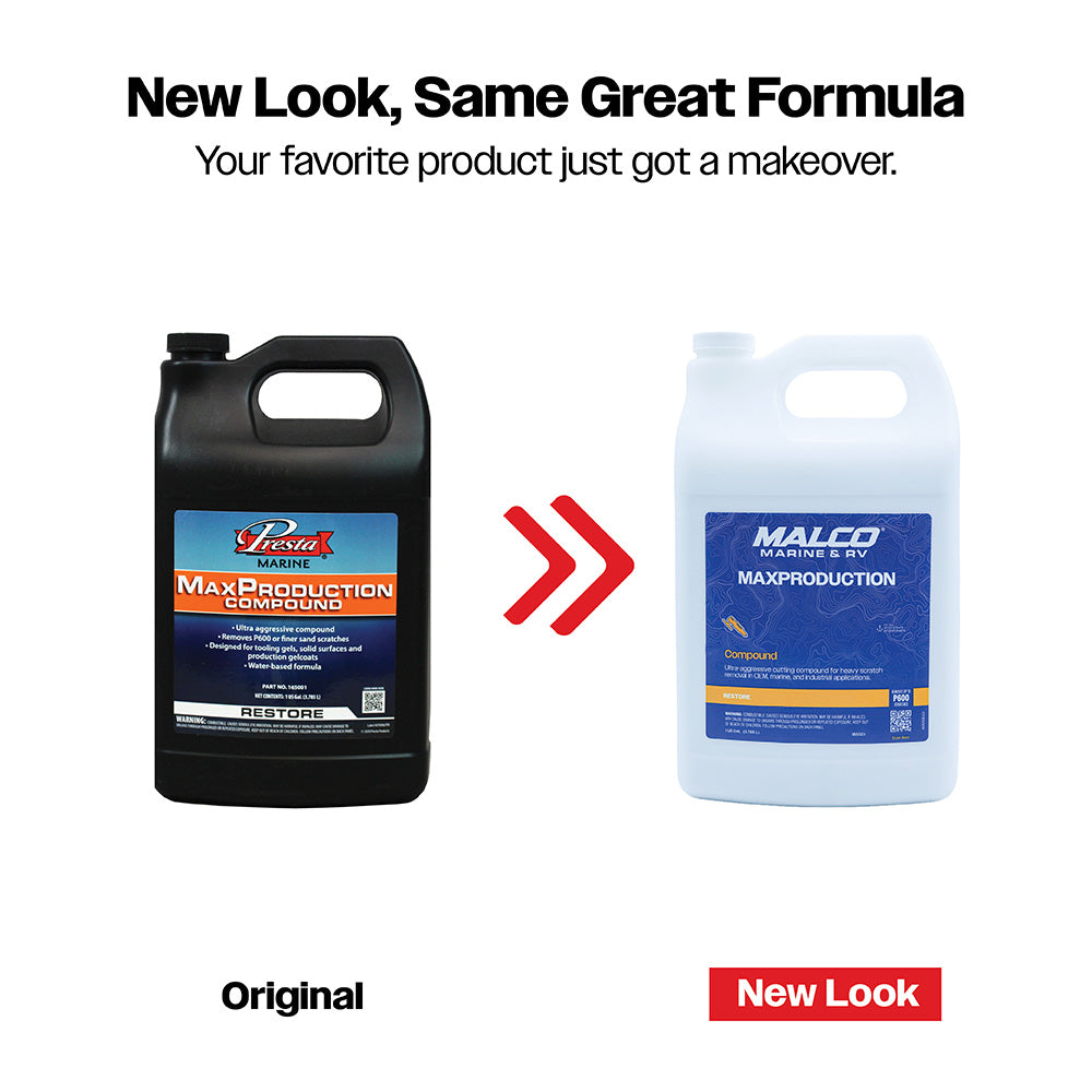 Malco MaxProduction Compound, 1 Gallon – Water-Based & Silicone-Free