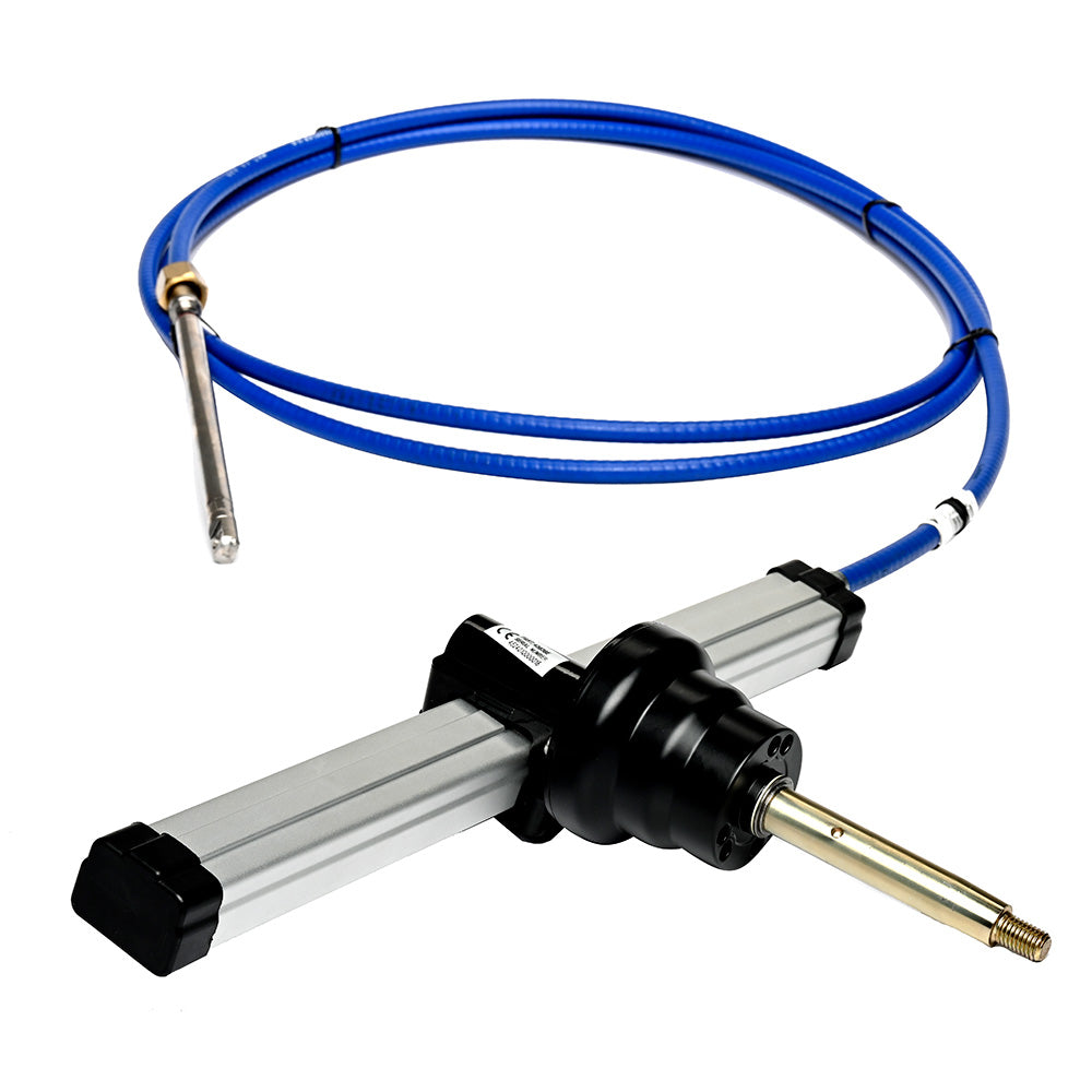 Uflex USA TM87 Rack & Pinion Steering System, 19ft Cable