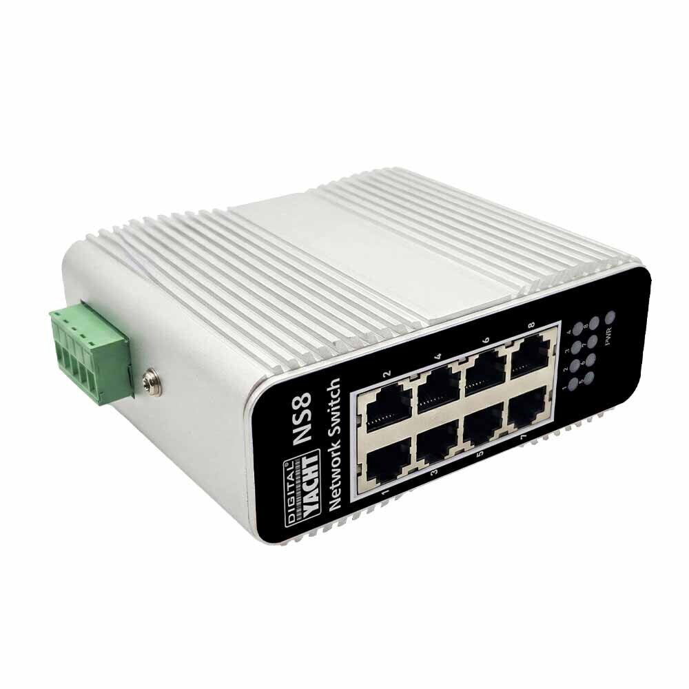 Digital Yacht NS8 Network Switch, 8-Port 1GB – Marine Grade Reliability