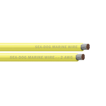 Sea-Dog 2 AWG Yellow Battery Cable, 25 ft.