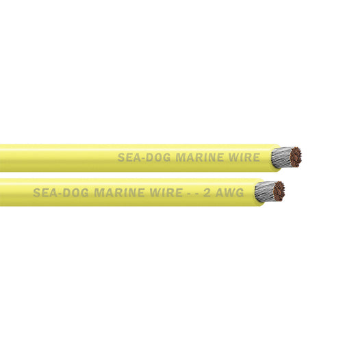 Sea-Dog 2 AWG Yellow Battery Cable, 25 ft.