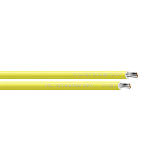 Sea-Dog 10 AWG Primary Marine Wire, 25 ft., Yellow