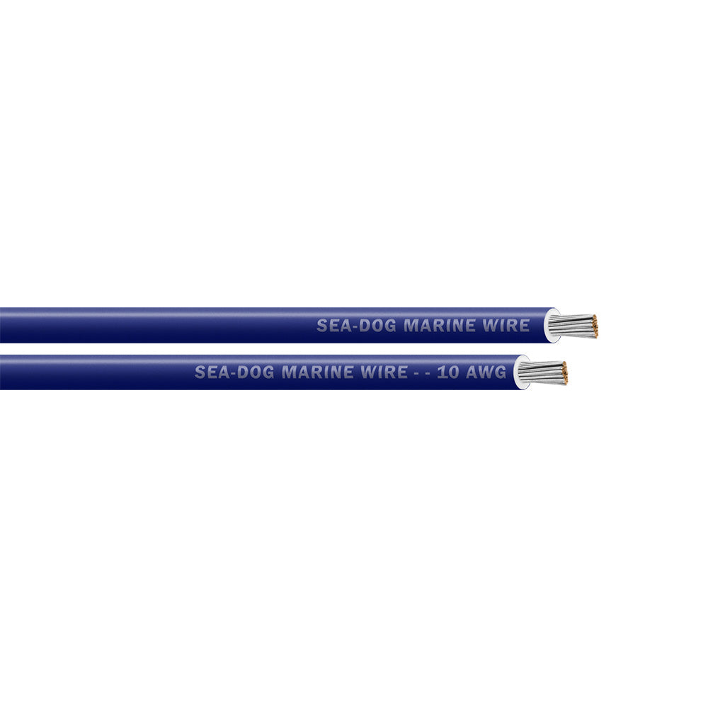 Sea-Dog 10 AWG Dark Blue Marine Primary Wire, 25 ft. – UL Listed, USA Made
