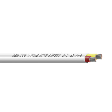 Sea-Dog 12/2 AWG Flat Duplex Safety Wire - Red/Yellow - 100'