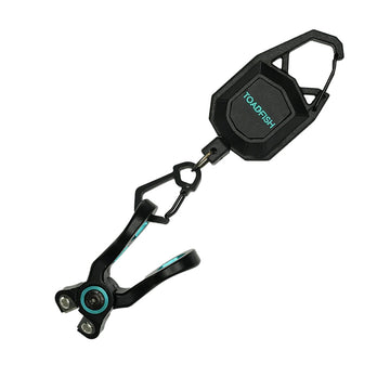 Toadfish Line Nippers, Tungsten Carbide Blades with Retractable Lanyard