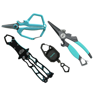 Toadfish Inshore Essentials Tool Kit with Elite Pliers & Braid Scissors