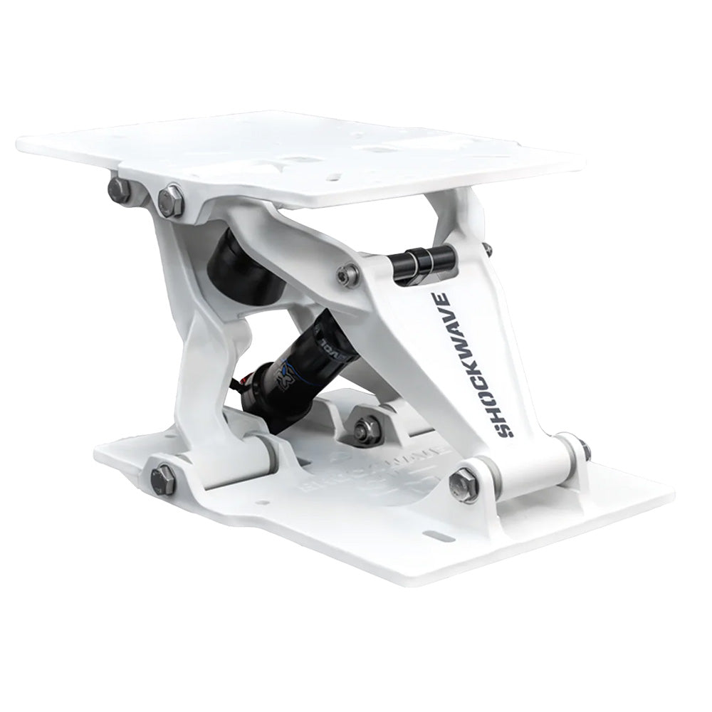 Shockwave Seats S5-LW Lightweight Marine Suspension Base, White – Made in Canada