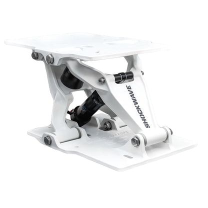 Shockwave Seats S5-LW Lightweight Marine Suspension Base, White – Made in Canada