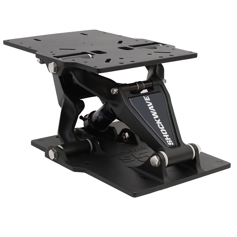 Shockwave Seats S5-LW Lightweight Marine Suspension Base - Black - 4" Vertical