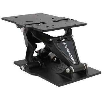 Shockwave Seats S5-LW Lightweight Marine Suspension Base - Black - 4" Vertical