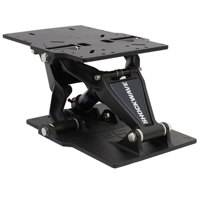 Shockwave Seats S5-LW Lightweight Marine Suspension Base - Black - 4" Vertical