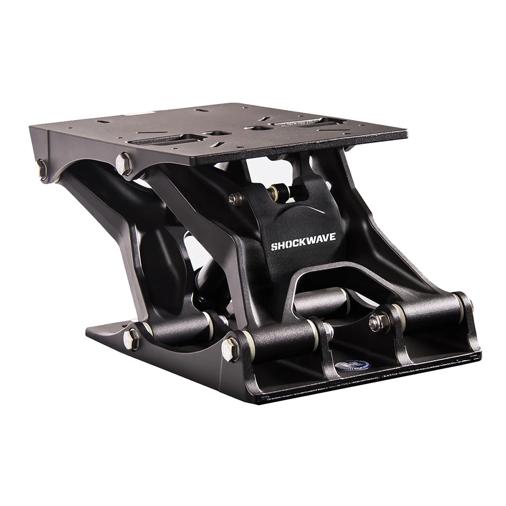 Shockwave Seats S5-AL Suspension Base, Aluminum, 4" Vert / 1.5" Fwd
