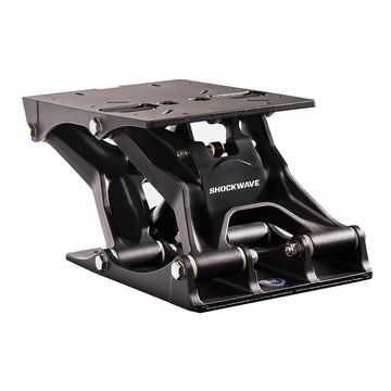 Shockwave Seats S5-AL Suspension Base, Aluminum, 4" Vert / 1.5" Fwd
