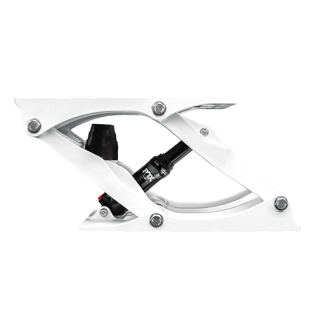 Shockwave Seats S5-AL Suspension Base, White – Up to 300 lbs Capacity