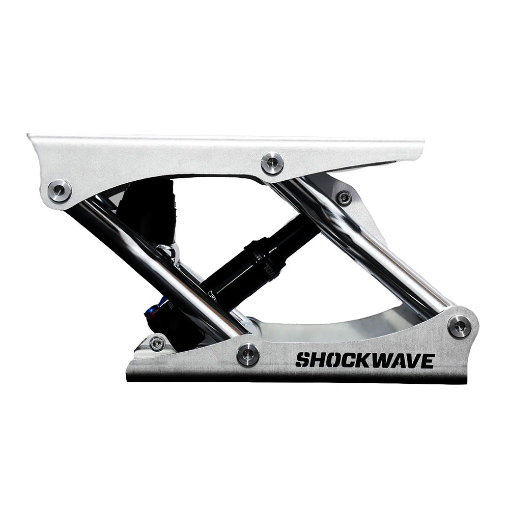 Shockwave Seats S5-SS Suspension Base, Stainless Steel, 4-Inch Travel