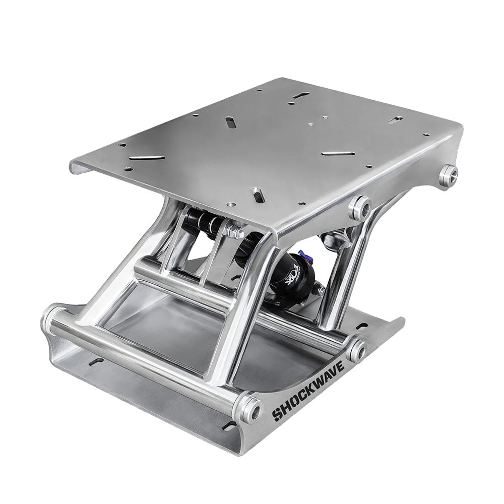 Shockwave Seats S5-SS Suspension Base, Stainless Steel, 4-Inch Travel