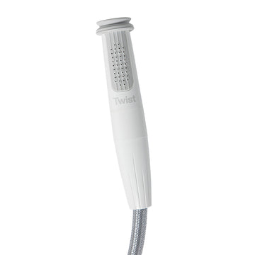 Whale Marine Twist MK2 Deck Shower Mixer, White – UV Resistant & Retrofittable