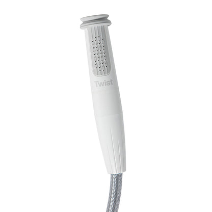 Whale Marine Twist MK2 Deck Shower Mixer, White – UV Resistant & Retrofittable